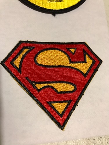 Superman logo embroidered - logo,